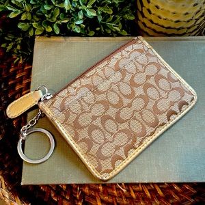 🎉 3/$20 Vintage Coach Coin Purse with Card Slots